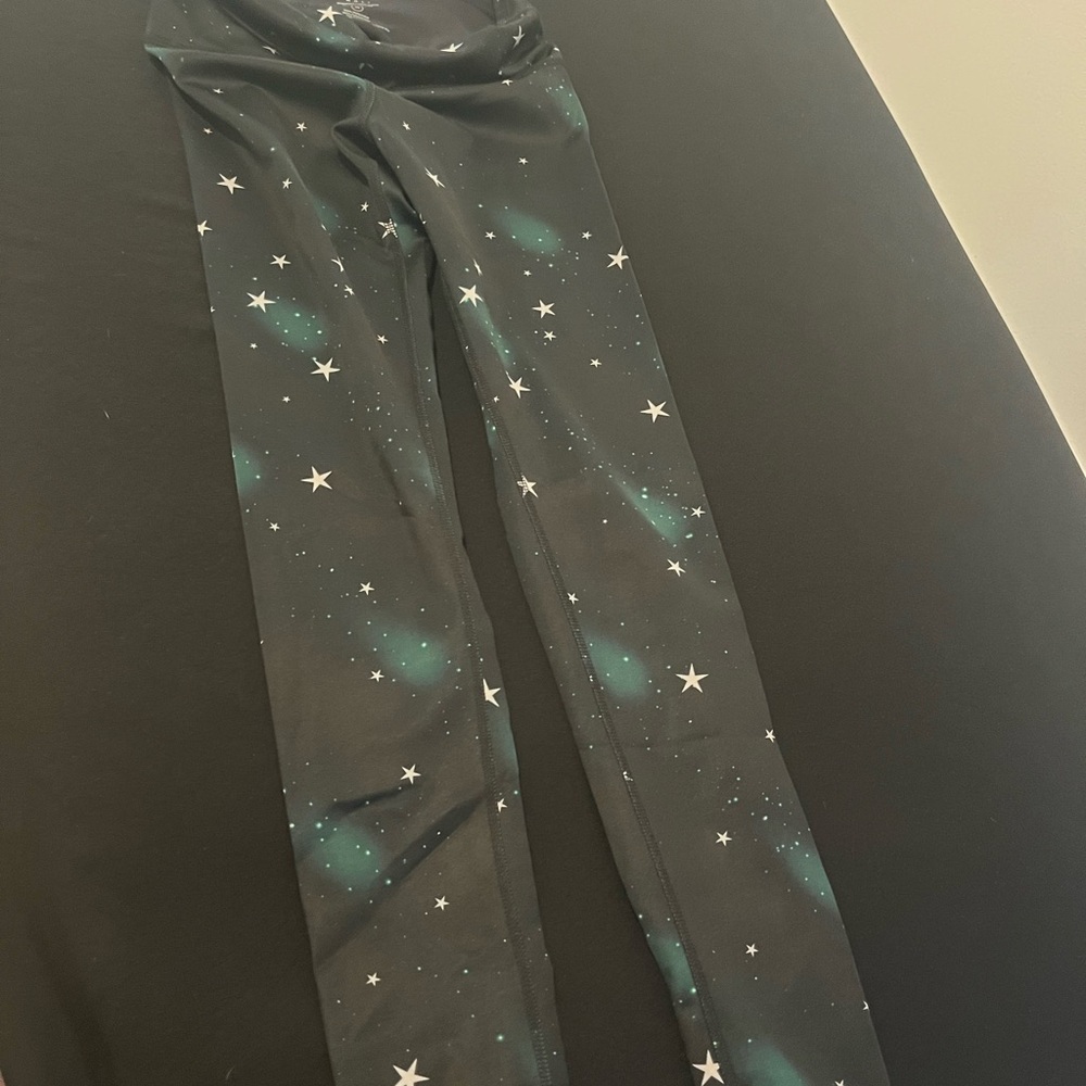 Starry Night Yoga Leggings! Perfect condition!  Ankle length.